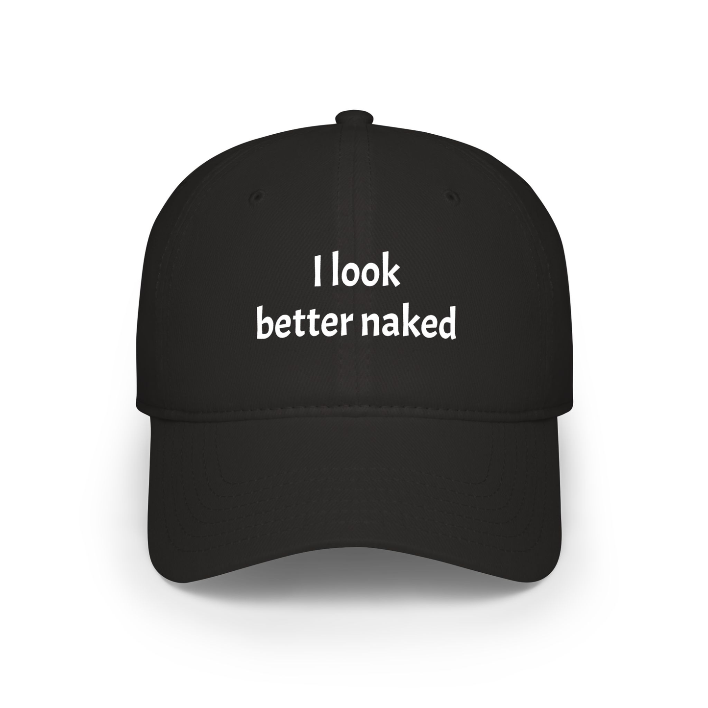 I look better naked