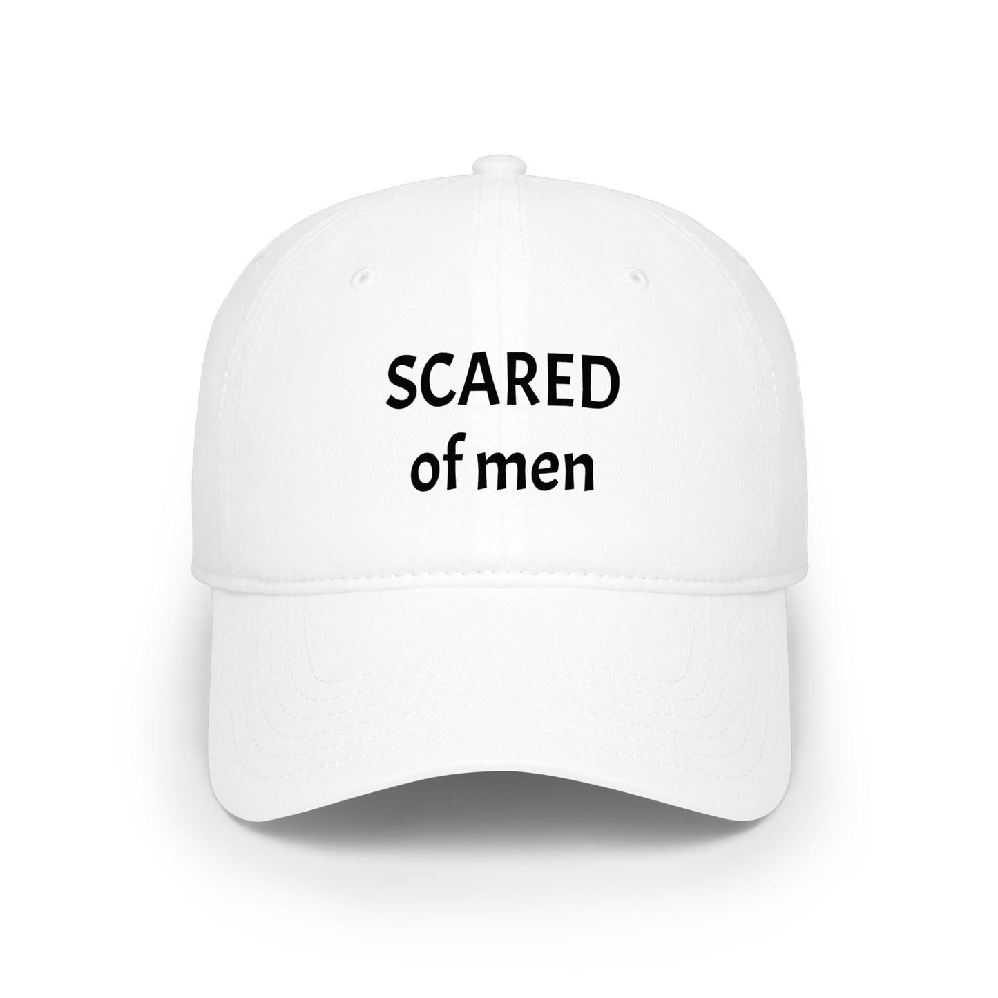 SCARED of men
