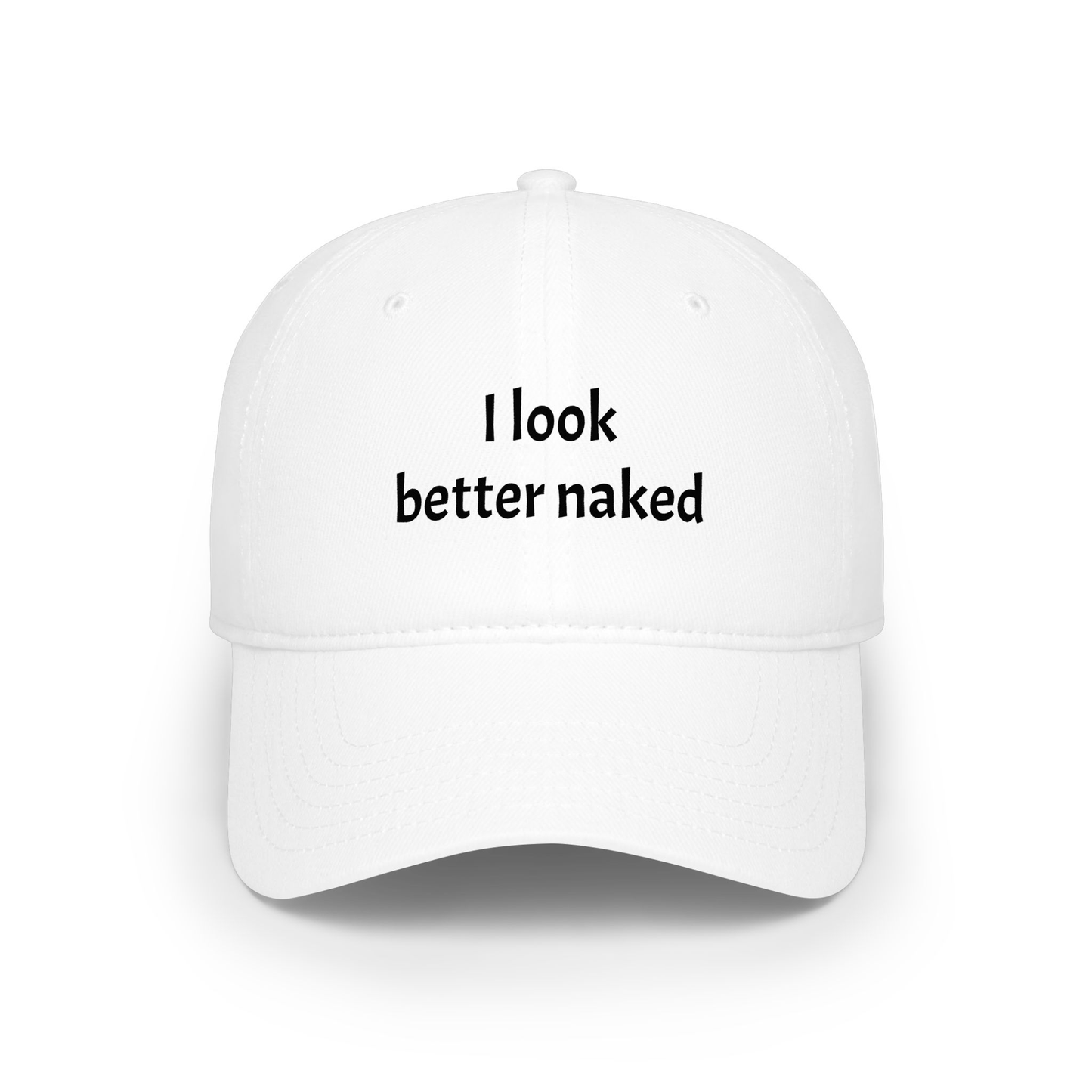 I look better naked